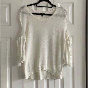 Express Cold Shoulder Sweater